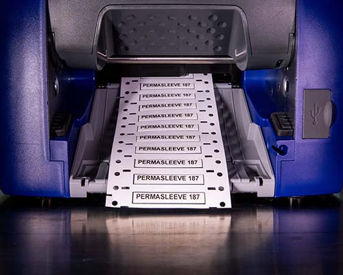 Serie di tubetti stampati con l’i5300.