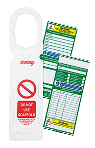 Scafftag Scaffold insert and tags